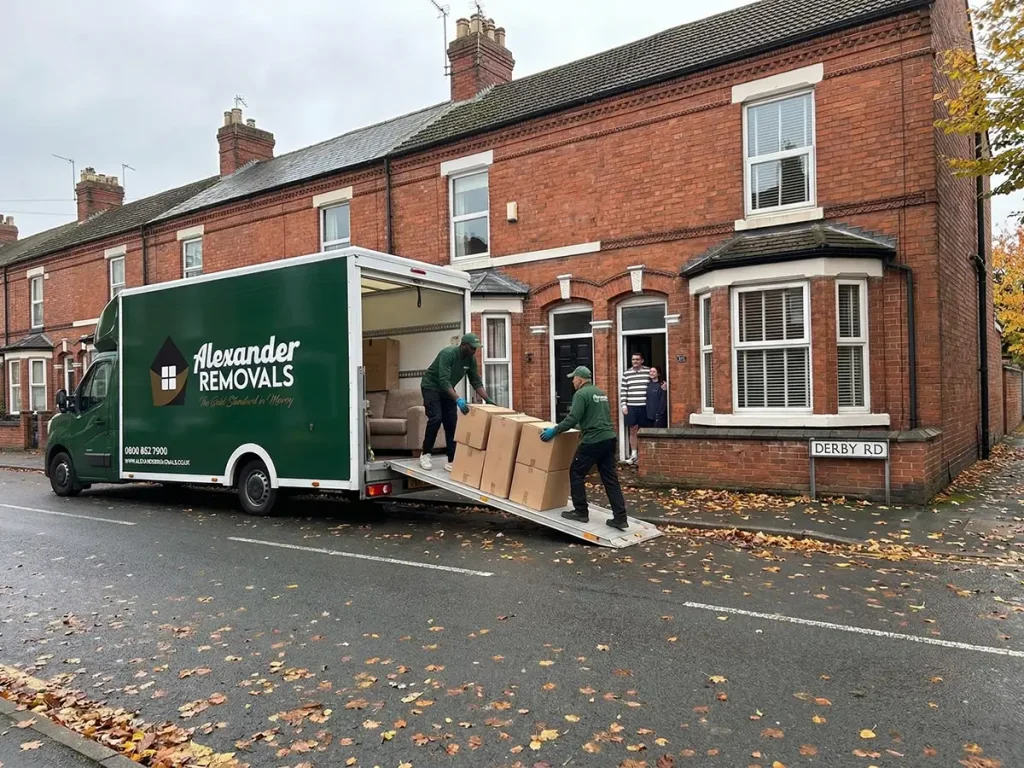 Planning a Derby move? Alexander Removals provides professional house moves with expert packing, careful handling, and reliable local knowledge.