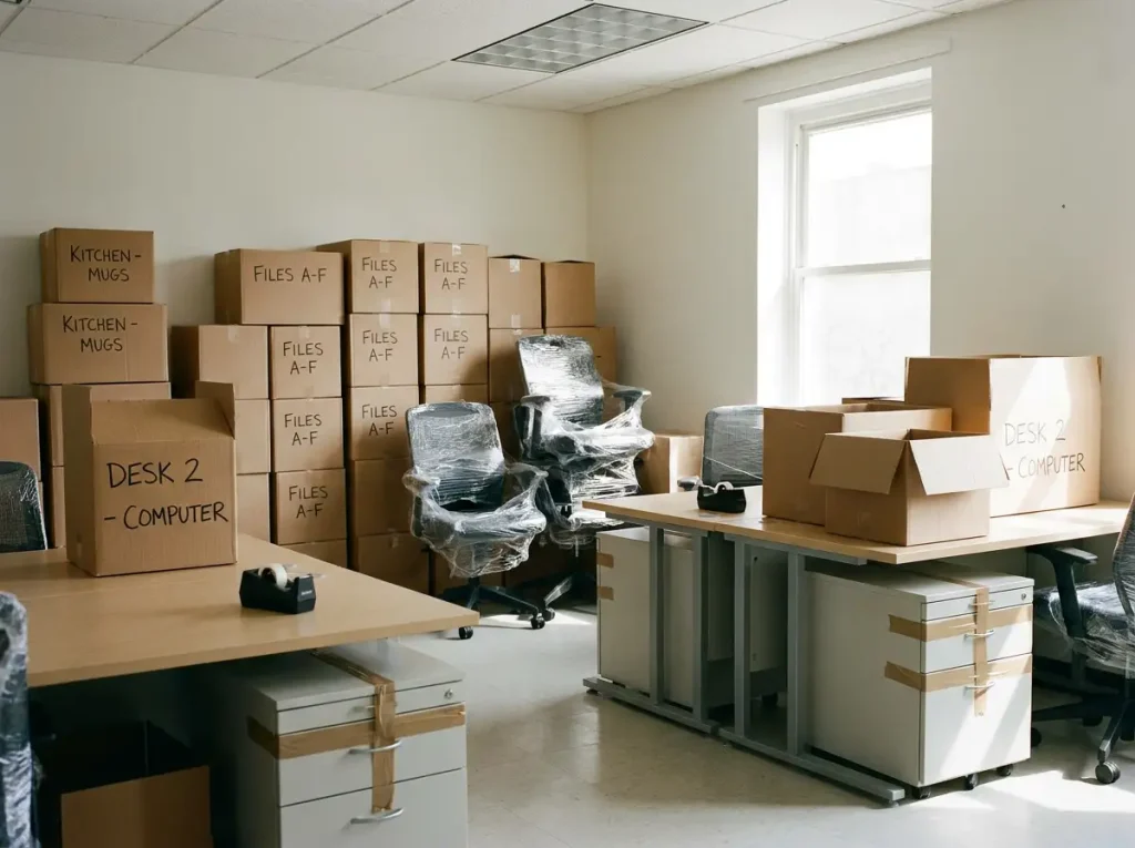 Managed Office Moves in Derby: Expert Commercial Relocation Services from Alexander Removals
